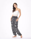 Black Elephant Pants Boho Style