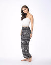 Black Elephant Pants Boho Style