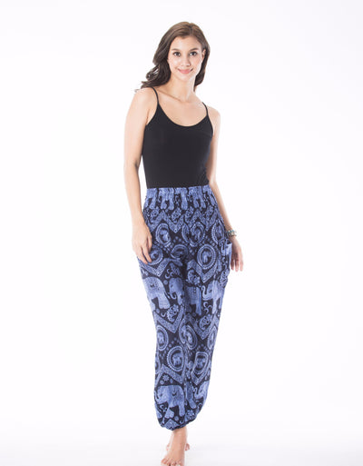 Women's Baggy Hippy Trousers Boho Style Patterned Yoga-Pants Elastic Waist  Ladies Breathable Trousers | Fruugo ZA