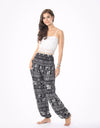Black Elephant Pants Boho Style